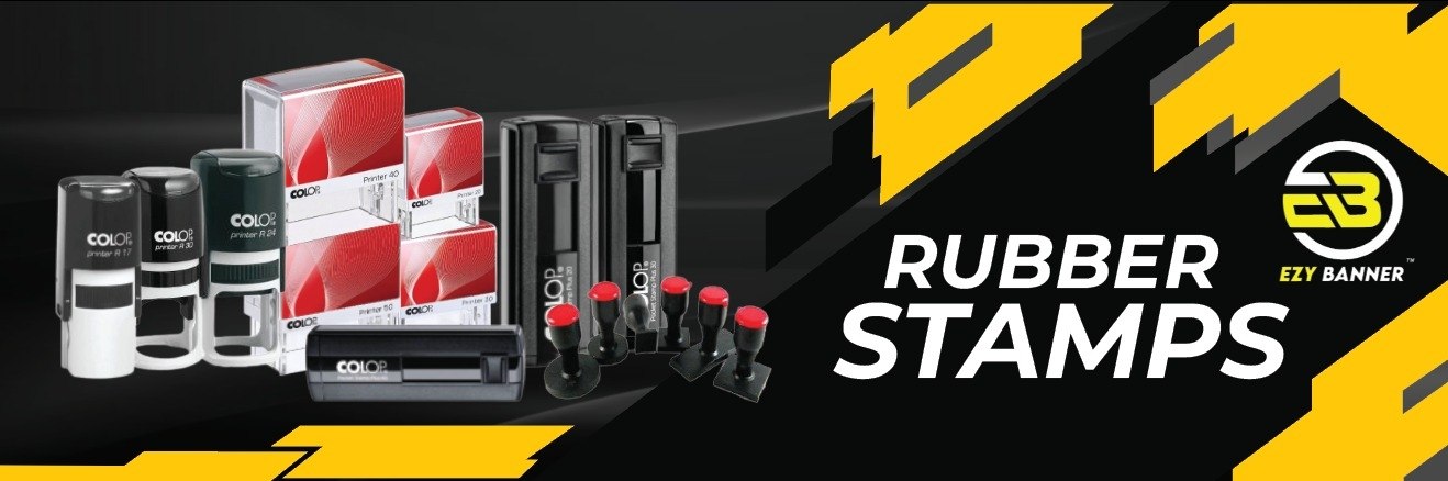 Slide 3 - EzyBanner Rubber Stamps